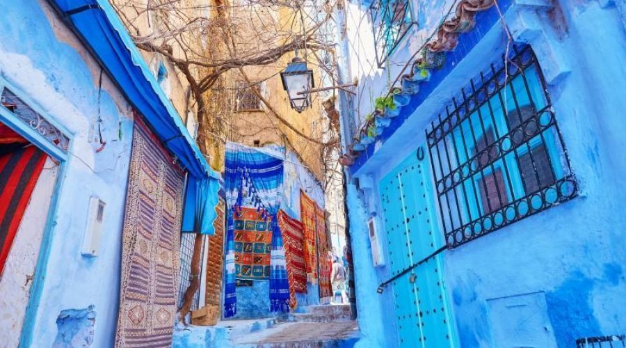 Chefchaouen : Famous for its blue-painted buildings and streets.